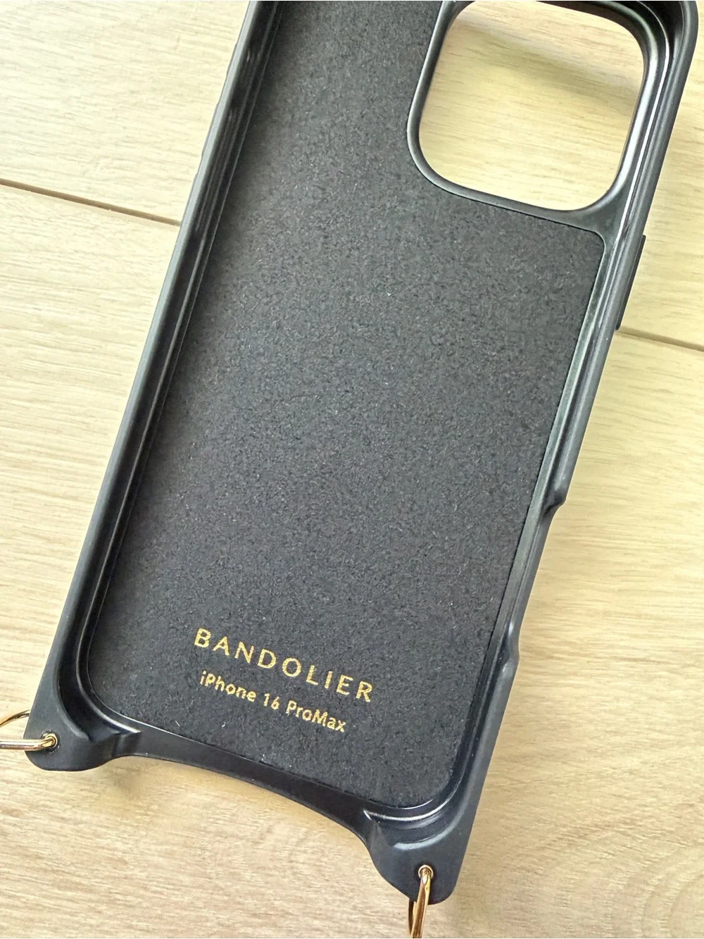 Brand New Bandolier Black Crossbody iPhone 16 Pro Max Case Bundle